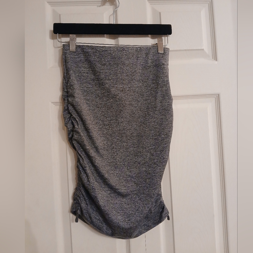 🤯 2/$15 Joe Fresh Active Grey Stretchy Skirt Size Extra Small (XS)/Small (S)